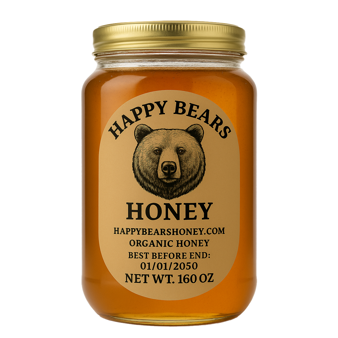 Raw Organic Wildflower Honey - 1 Gallon
