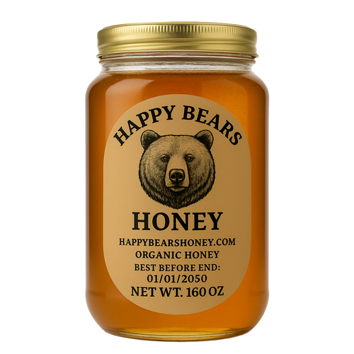 Raw Organic Wildflower Honey - 1 Gallon
